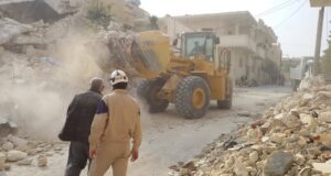 Rusland stuurt bouwmateriaal en machines voor wederopbouw Syrië